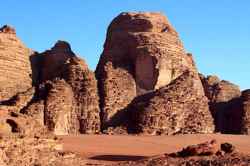 El K'seir (The castle), Wadi Rum, Jordan