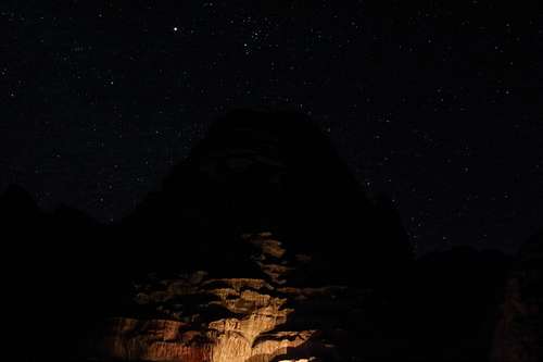 Starry, starry night! Wadi Rum Jordan