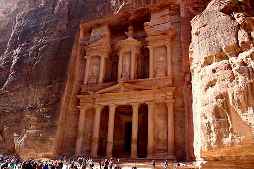 The Treasury, Petra, Jordan.