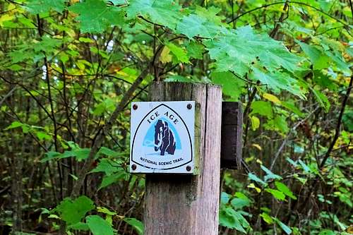 Ice Age National Scenic Trail Marker