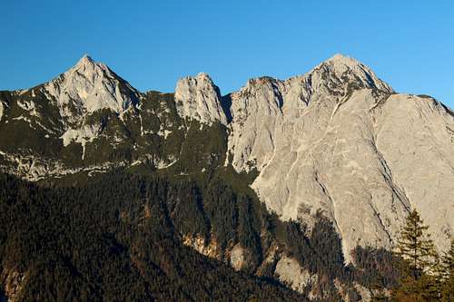 Große Arnspitze (2196m), Austria