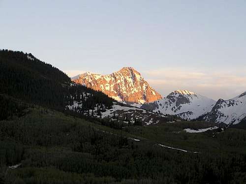 27 May 2005 - Alpenglow on...