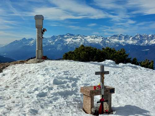 Summit of Corno di Tres