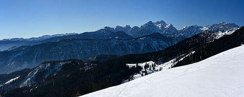 Julian Alps from Rožca