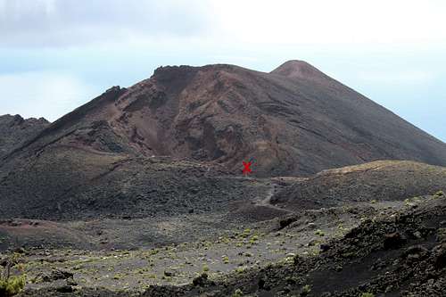 Volcan Teneguia, La Palma - closed