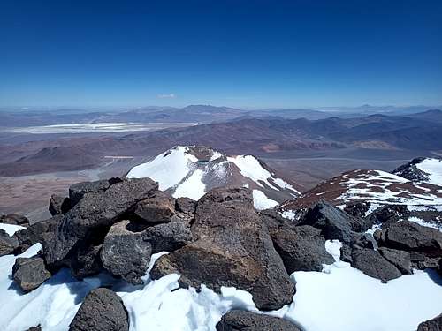Tres Cruces Norte - From Central Summit