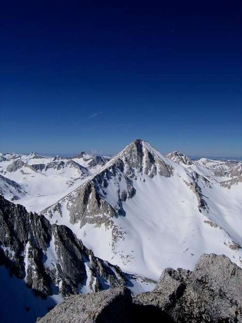 The north slopes of Gabb from...