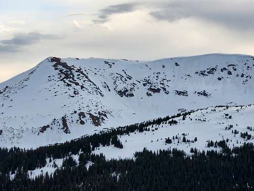 No Name peak as viewed from Colorado Mines Peak