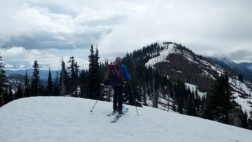 West end of Icicle Ridge