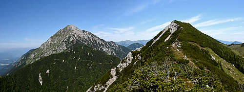Duo - The summits of Storzic and Kobila
