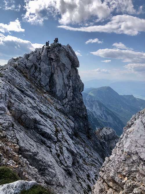 The peak of Hochstuhl
