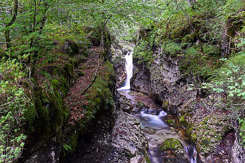 Arzino waterfalls