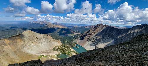 Lake Agnes and Nokhu Crags