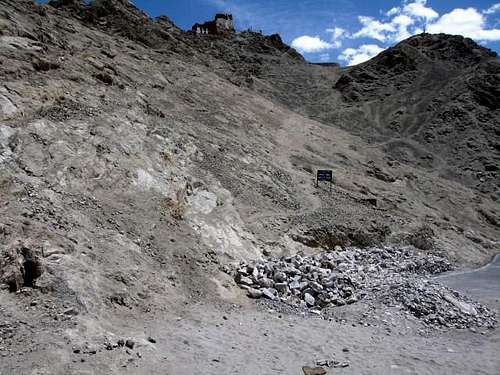 Normal Route from Leh Palace...