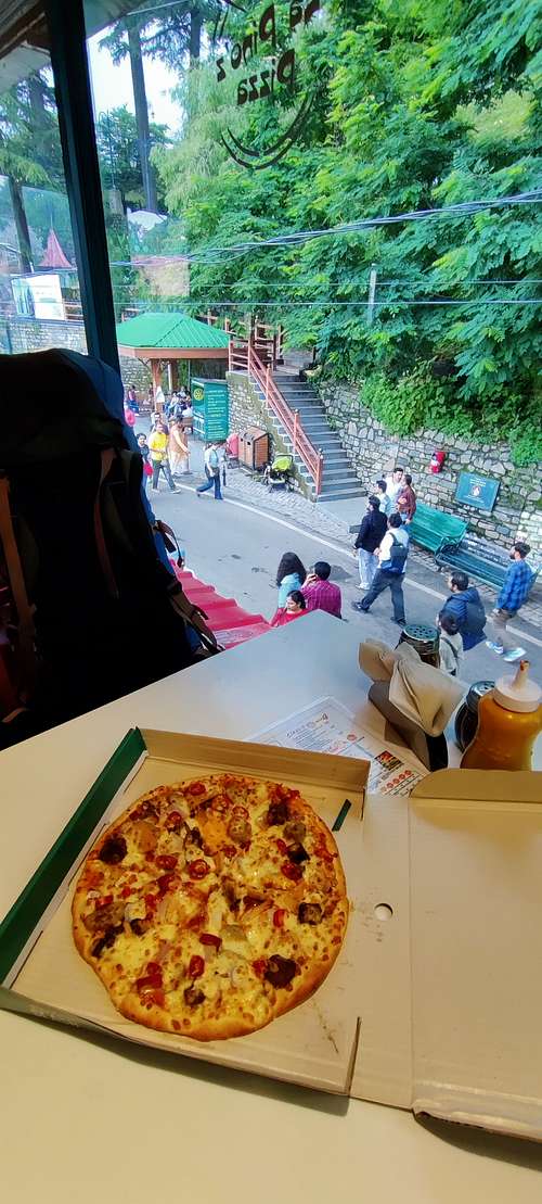Pizza at Shimla