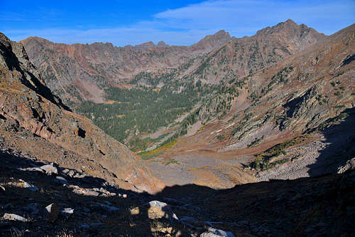 Climbing Mount Solitude  Gore Range, Colorado