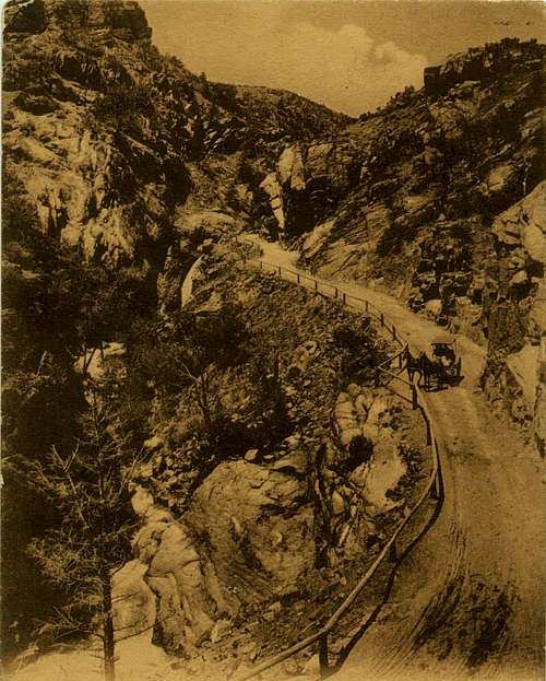 Historic picture of Ute Pass
