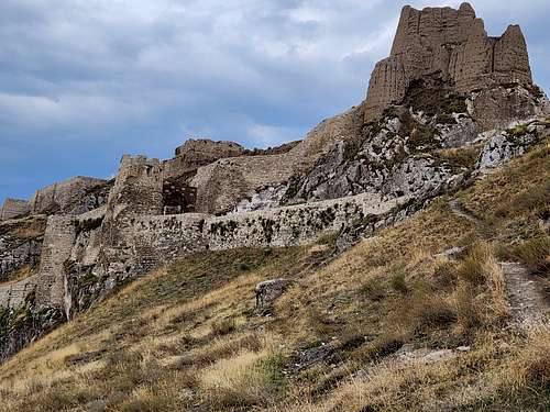 The mountain top Van Fortress, mostly built around 700 BC.