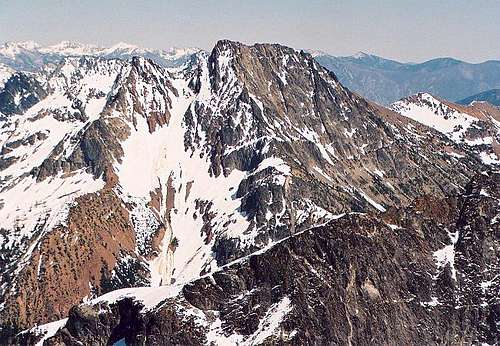 Martin Peak (8,511 ft) to the...