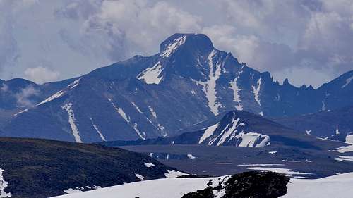 Longs Peak from Mount Ida.