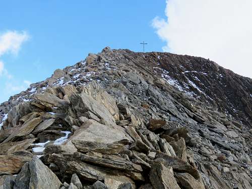Summit ridge of Similaun