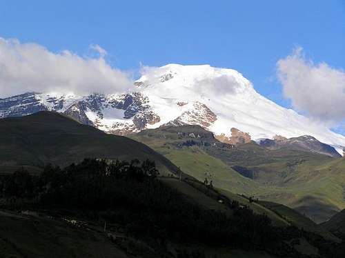 Cayambe in the late...