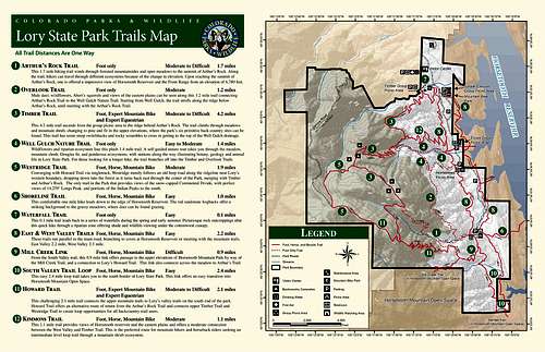 Trails map.