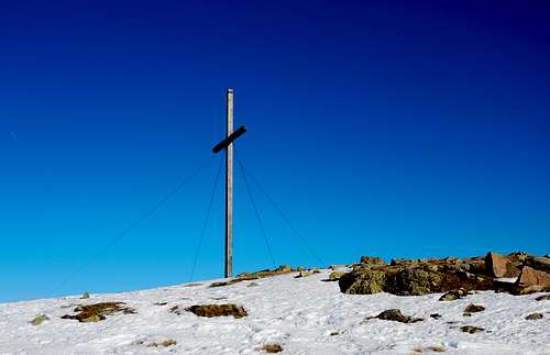 Karkofel summit cross