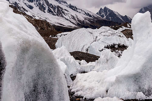 Baltoro glacier in goro