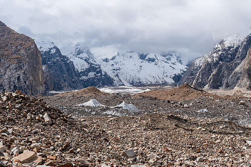 baltoro glacier between Urdukas and Goro