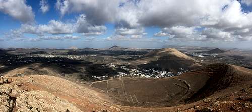 Montana Blanca (595m), Lanzarote