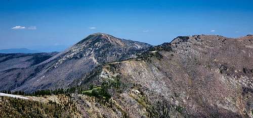 Lolo Peak from the Pyramid Buttes