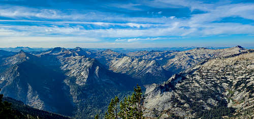 Ranger Point & Ranger Peak from S. Heavenly Twin
