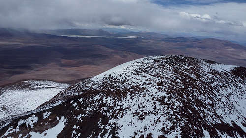 Veladero - Summit from north