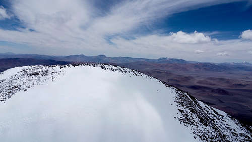 Veladero - Summit from southeast