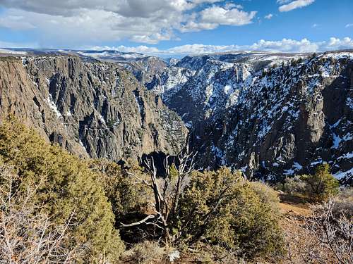 Black Canyon of the Gunnison from the Rim Rock Trail