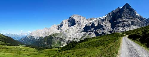 Wetterhorn and Uri Alps