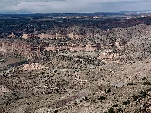 Views West Into Utah