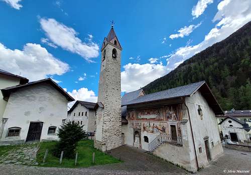 SS Filippo and Giacomo Church, Cogolo (Peio Valley)