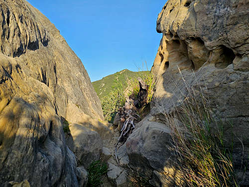 Wind caves area