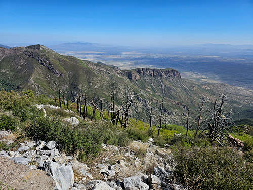 Carr Peak and Sierra Vista,