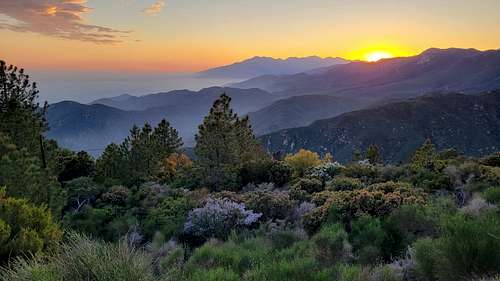 San Bernardino Mountains, seen from Running Springs