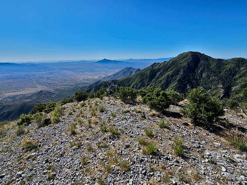 Miller Peak and Sierra San Jose