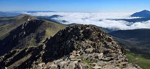 Trinchera Peak, East Ridge