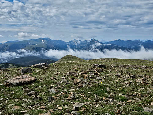 Wheeler and Lake Fork Peaks plus Vallecito Mountain