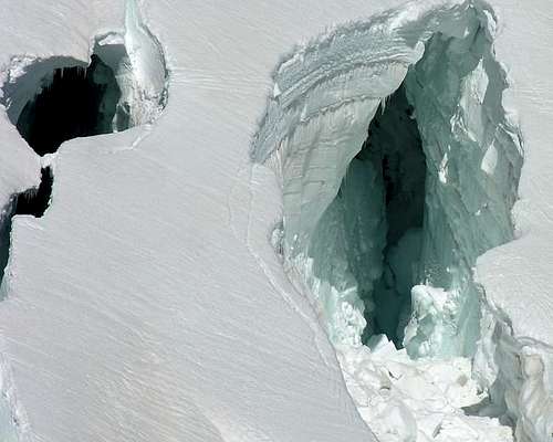 Glaciers Crevasses