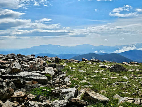 Touch Me Not and Baldy Mountains