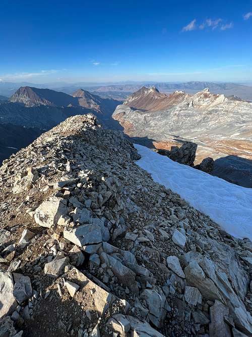 Red Slate Mountain Summit View NW