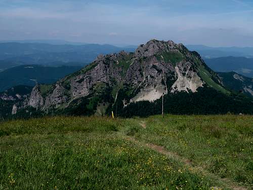 Veľký Rozsutec from Stoh