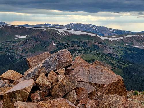 View from Colorado Mines Peak